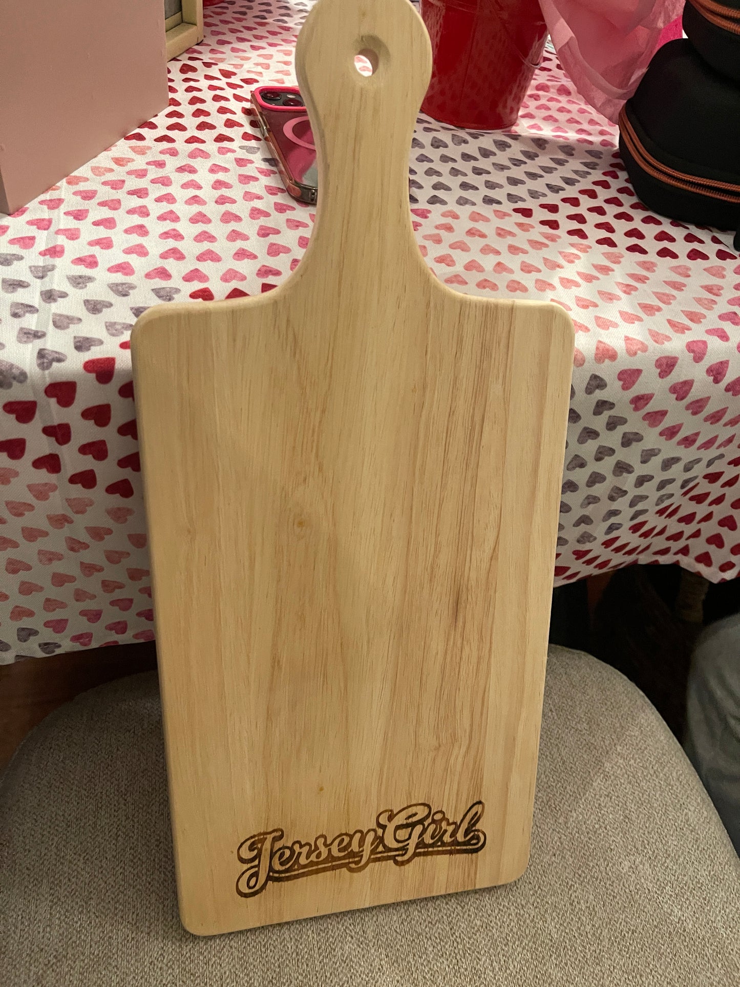 Cutting Board - w/ Burned and Etched Logo (13x9)