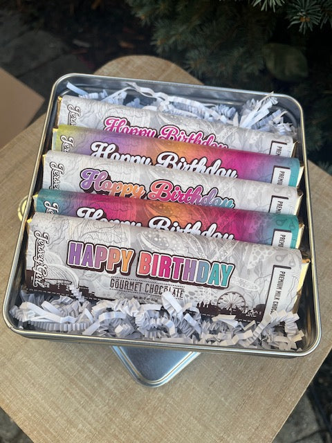 Five Bar *Birthday* Gift Box
