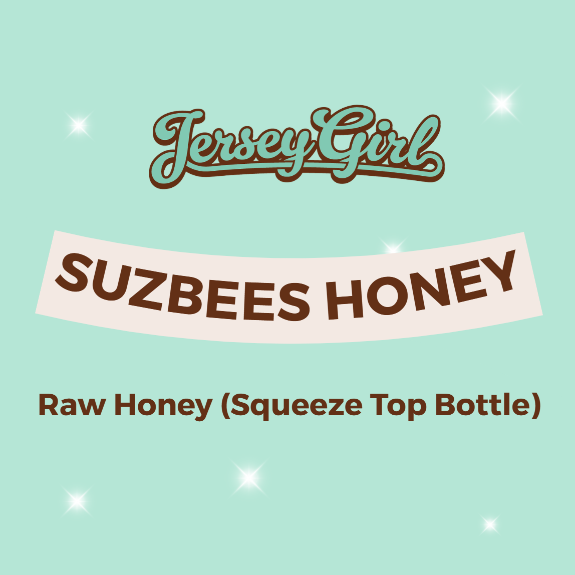 Suzbees Raw Honey (Squeeze Top Bottle)