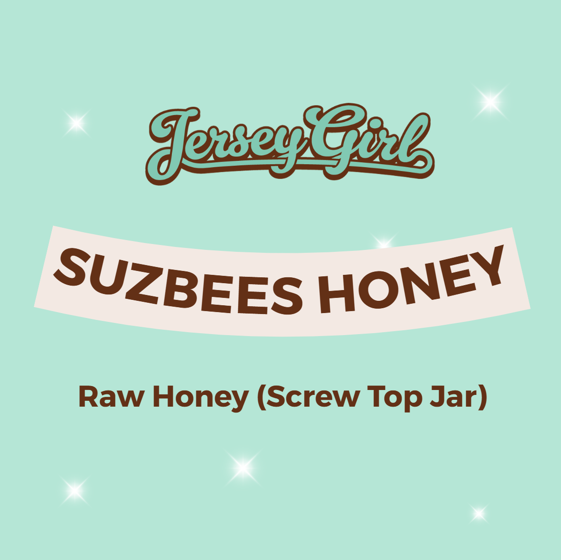 Suzbees Raw Honey (Screw Top Jar)