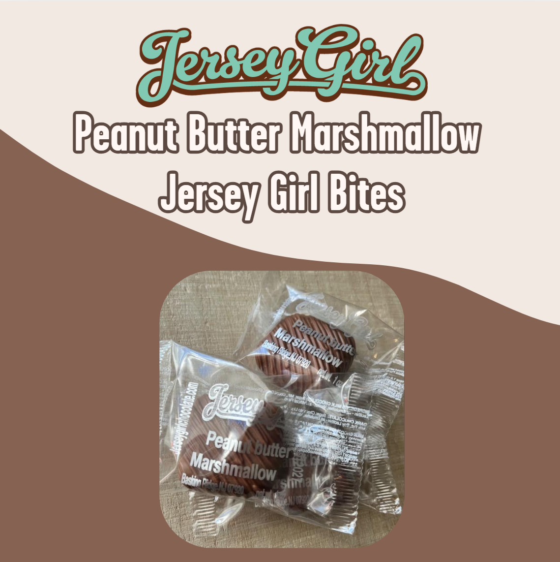 Peanut Butter Marshmallow Milk Chocolate Bite - 1 oz