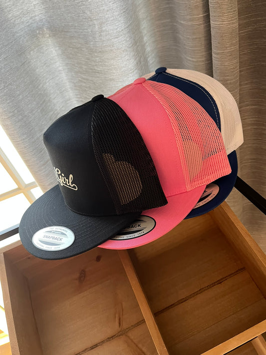 Jersey Girl Trucker Hats (Snapback)