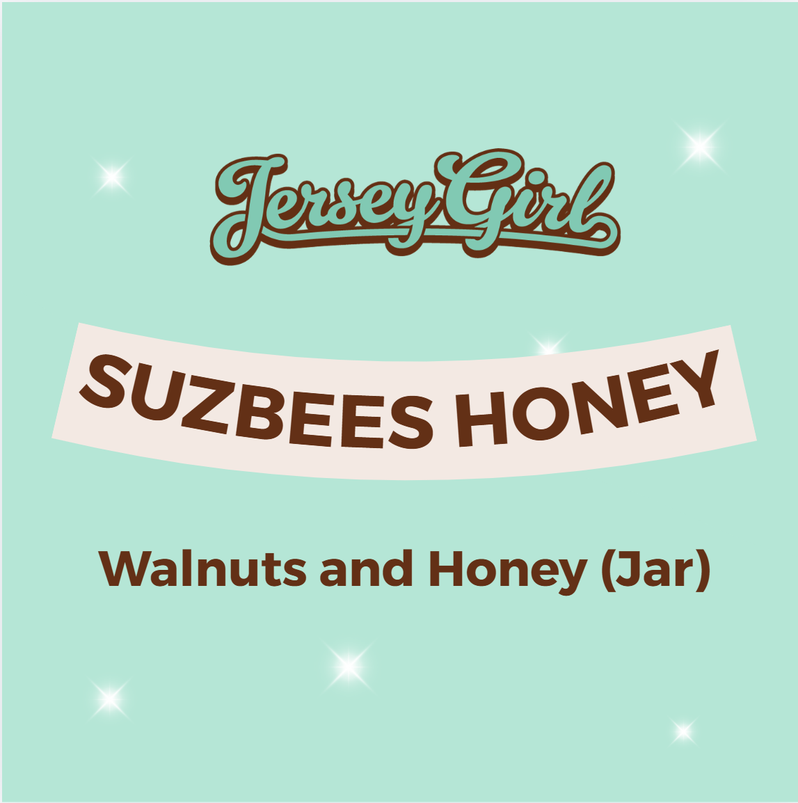 Suzbees Walnuts and Honey (Jar)