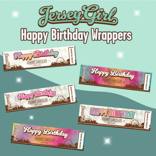 Happy Birthday * Premium Milk Chocolate Bar - 2 oz