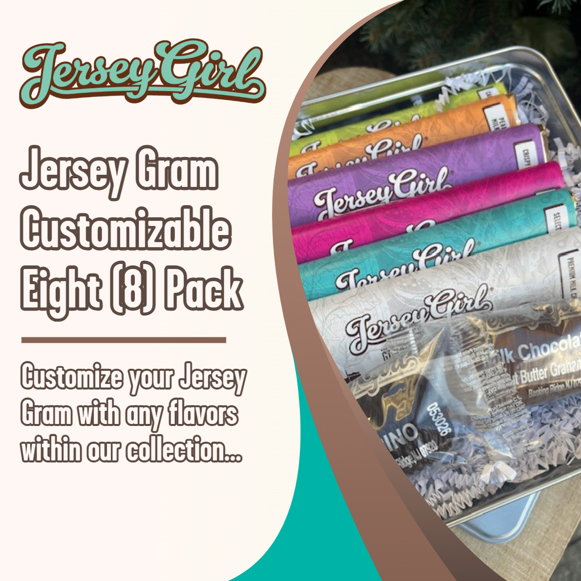 Jersey Gram Customizable (8 Pack)