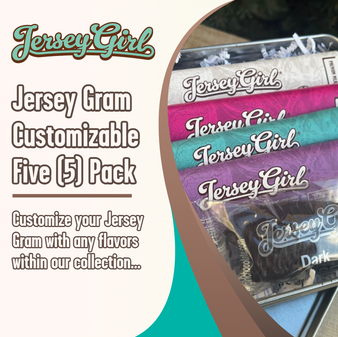 Jersey Gram Customizable (5 Pack)