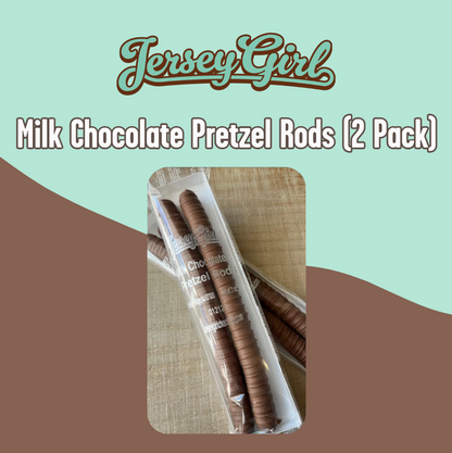 Milk Chocolate Pretzel Rods (2 Pack) - 2 oz
