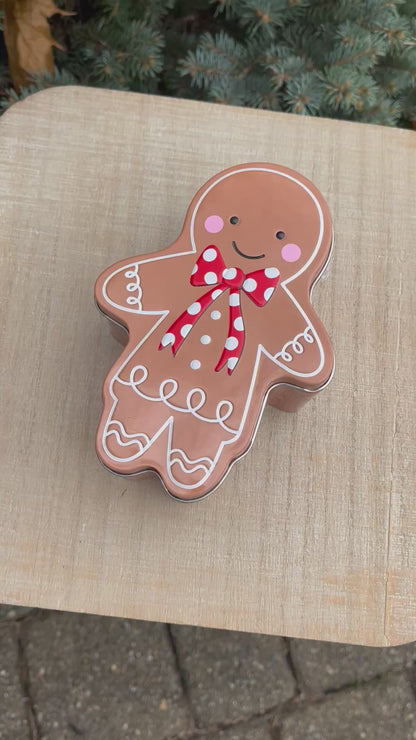 Mini Gingerbread Two Bite Tin
